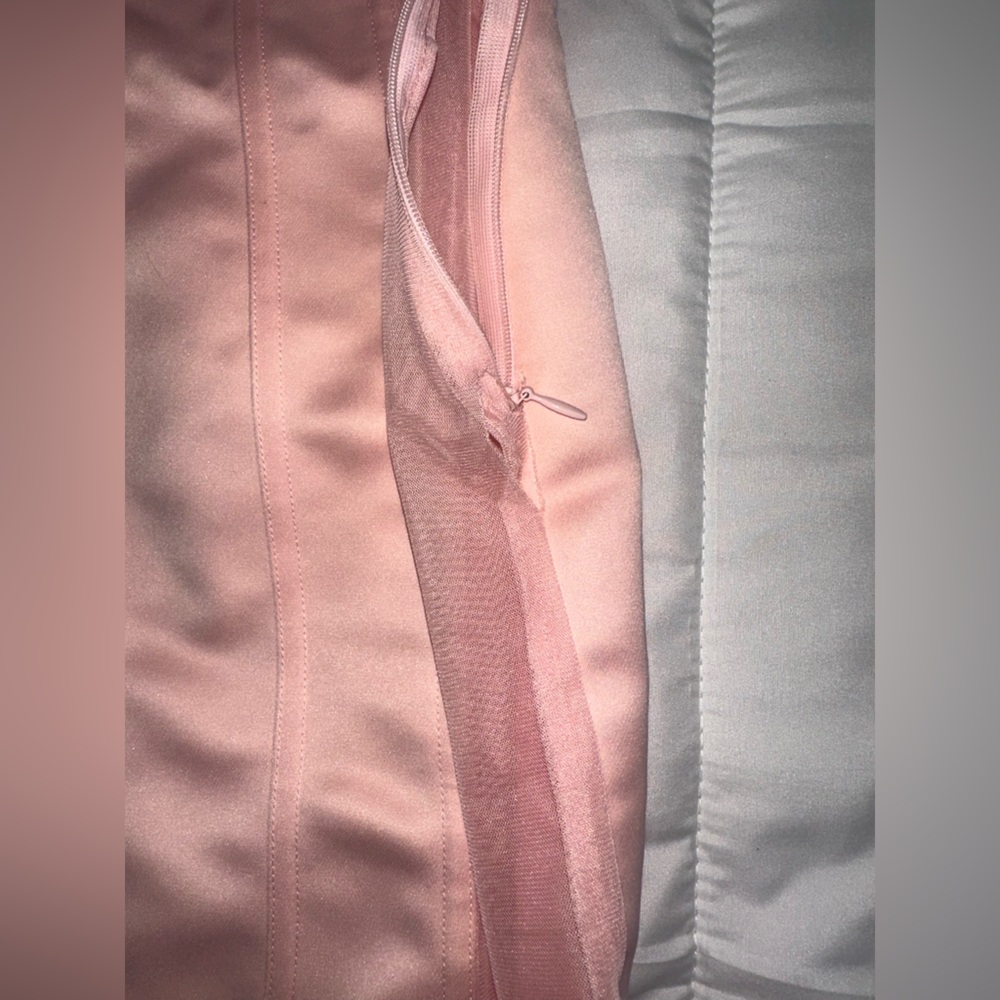 White Fox Park Avenue Princess Mini Dress Baby Pink US6 $85 - Picture 9 of 11